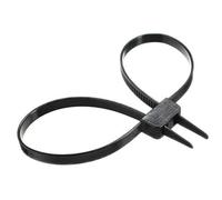 MGTECH 10PCS Zip Tie Handcuffs, Heavy Duty Nylon Police Zip Cuffs Plastic Law Enforcement Double Flex Cuffs, 27.5", 250-lb, Black