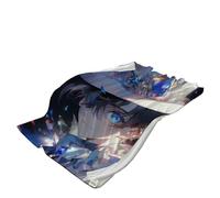 MGTERN Con-an Anime Blanket, Cozy Warm Bed Blanket, Throws Home Decorative Blankets for Couch, Armchairs, Couch(A2,150 * 100cm)