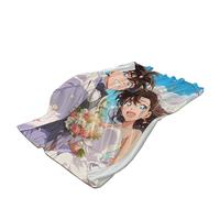 MGTERN Con-an Anime Throw, Soft Fleece Throw, Anime Blanket for Bed Settees Armchairs, Couch(A3,100 * 70cm)