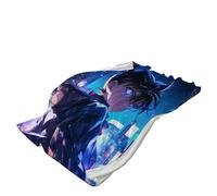 MGTERN Con-an Fleece Blanket, Soft Fleece Throw, Anime Throws for Sofa Couch Single Size, Couch(A4,100 * 70cm)