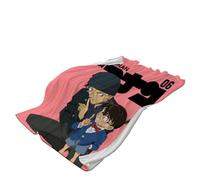 MGTERN Con-an Sofa Throw, Lightweight Blanket, Anime Blanket for Bed Settees Armchairs, Couch(A4,200 * 150cm)