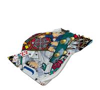 MGTERN Con-an Sofa Throw, Lightweight Blanket, Anime Blanket for Bed Settees Armchairs, Couch(A6,150 * 100cm)