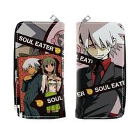 MGTERN for So-ul Eat-er Girls Purses for Kids, Cartoon Anime PatternWallet, PurseWallet for Children Teenager Boys Girls, Printed(A4)