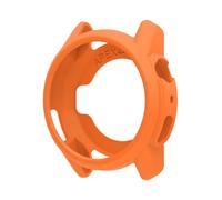 MGUEIAO 2 Pack Case Compatible with COROS APEX 4 46mm, Soft Silicone Shockproof Cover, Lightweight - Orange