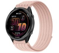 MGUEIAO 22mm Nylon Strap Compatible with Garmin Forerunner 570 47MM, Lightweight Elastic Braided Band, Breathable Sport Replacement Wristband, Adjustable