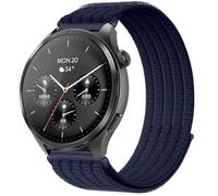 MGUEIAO 22mm Nylon Strap Compatible with Hama Smartwatch 9000, Lightweight Elastic Braided Band, Breathable Sport Replacement Wristband, Adjustable
