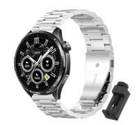 MGUEIAO Metal Strap Compatible with HONOR Watch 6, Adjustable Replacement Watch Band