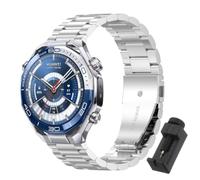 MGUEIAO Metal Strap Compatible with HUAWEI Watch Ultimate 2, Adjustable Replacement Watch Band
