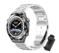 MGUEIAO Metal Strap Compatible with HUAWEI Watch Ultimate, Adjustable Replacement Watch Band