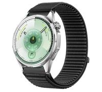 MGUEIAO Nylon Strap Compatible with HUAWEI Watch GT 6 46MM, Lightweight Elastic Braided Breathable Sport Adjustable Replacement Watch Band