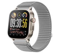 MGUEIAO Nylon Strap Compatible with Realme Watch 5, Lightweight Elastic Braided Breathable Sport Adjustable Replacement Watch Band