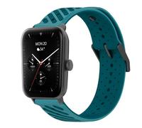 MGUEIAO Silicone Strap Compatible with Hama Smartwatch 6010, Soft Sport Adjustable Replacement Watch Band - Blue