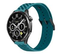 MGUEIAO Silicone Strap Compatible with HONOR Watch 6, Soft Sport Adjustable Replacement Watch Band