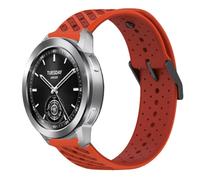 MGUEIAO Silicone Strap Compatible with Xiaomi Watch S3, Soft Sport Adjustable Replacement Watch Band