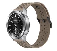 MGUEIAO Silicone Strap Compatible with Xiaomi Watch S3, Soft Sport Adjustable Replacement Watch Band