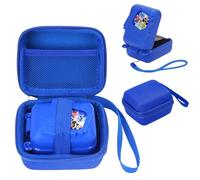 MGZNMTY Carrying Case and Silicone Case for Bitzee Disney Interactive Toy Digital Pet, Protective Skin Cover for New Bitsy Electronic Virtual Pet (Dsn Blue)