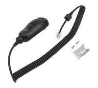 MH-31 Short Wave Microphone with 8 Pin Durable ABS Housing and TPU Coiled Cable for Yaesu FT-450D FT-818 FT-857D FT-891 FT-991A
