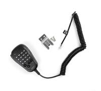 MH-36 Handheld Microphone, Black with Backlit Keypad & 4 Programmable Keys, Compatible with for YAESU FT-2600M FT-3000M FT-8800R FT-8900R Mobile Radios, Long Distance Voice Transmission