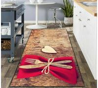 Mh Bedding Store ltd Kitchen Floor Mats Hallway Runner Large Door Mats Indoor Heavy Duty Rubber Backed Floor Mats Kitchen Rugs Non Slip Washable 80x150 cm (Date)