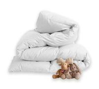 MH Home 4.5 Tog Toddler Duvet All Season Comforter, Lightweight Skin Friendly Quilt, Down Alternative Ultra-Soft Plush Breathable Quilt 120x150 cm (4.5 Tog Duvet)