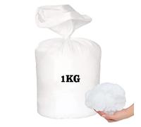 MH Home Hollowfibre Quality Grade - Stuffing/Filling Toys, Pillows Craft Cushion Filling Cushions, teddy Bear, Pet Beds 100% Soft Hollow Fibre (1KG)
