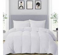 MH Home Single Duvet 15 Tog All Season Comforter, Lightweight Skin Friendly Quilt, Down Alternative Ultra-Soft Plush Breathable Duvet (15 Tog, Single)