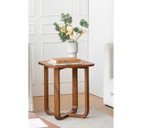 MH London Side Table Square End Table with Four Legs for Living Room & Bedroom - Duchie in Walnut MH London Walnut