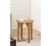 MH London Solid Wood Square Side Table for Living Room & Bedroom in Natural MH London Natural