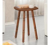 MH London Spritz Side Table Solid Wood Living Room End Table Bedside Table Walnut Wooden Side Table