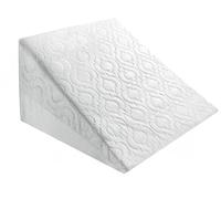 MH Traders Bed Wedge Pillow - 10" Memory Foam Triangle Pillow for Acid Reflux, Snoring & Post-Surgery - Orthopedic Pillow Wedge, Hypoallergenic Incline Wedge Pillow with Removable Washable Cover