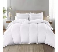 MH Traders Double Duvet 15.5 Tog, All Year Round Duvet, Soft, Warm and Comfortable Quilt Duvet With Hollowfibre Ideal For Summer And Winter (200x200cm)