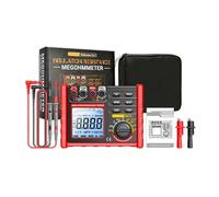 MH15 Advanced Insulation Resistance Measurement Tool LCD Megohmmeter For Electrical Engineers Technical Professional Resistance Measurement