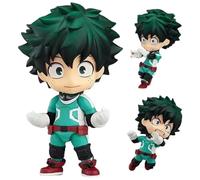 MHA Anime Figure Todoroki Shoto/Bakugou Katsuki/Midoriya Izuku Action Figure Q Edition Movable Joint PVC Model Statue Collectibles Ornaments Desktop Decorations Gifts for Fans (Style 1)