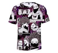 MHA T-Shirt Midoriya Izuku/Bakugo Katsuki Colorful Printed T Shirt Anime Summer Short Sleeve Casual Sports Shirt Tee Top for Men Women