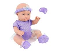 MHADBKH 12Inch Popular Realistic Reborns Baby Dolls Set With Clothing Set Great For Boy Girl Parenting Game Kids Birthday Gift Kids Roleplaying Toy