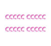 MHADBKH 20 Pcs Bobbin Holder Clips Silicone Spool Huggers, A