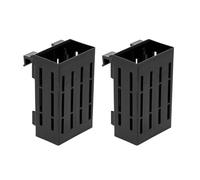MHADBKH 2PCS Aquariums Plant Pots Hydroponic Basket For 10/15/20mm Thicknesses Fishtanks Hanging Aquariums Planter Holders Fishtanks Accessories