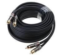MHADBKH 30cm-10m Male to Male Stereo Cable Cord Gold Plated Connectors Wire for Home Theater VCD Players
