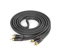 MHADBKH 30cm-10m Male to Male Stereo Cable Cord Gold Plated Connectors Wire for Home Theater VCD Players