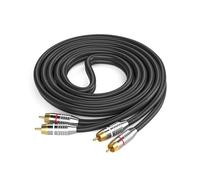 MHADBKH 30cm-10m Male to Male Stereo Cable Cord Gold Plated Connectors Wire for Home Theater VCD Players