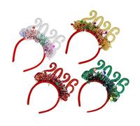 MHADBKH 4PCS Christmas Hairlace For Party Ornament Portable Hard wearing Holiday Accessories Activity