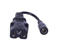 MHADBKH 5.5x2.1mm Female Converter Cord Wire DC5521 to Multiple Different Plug for Various Electronics LED Light 15cm Long Converter Wire