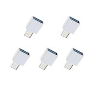MHADBKH 5pcs Highly Speed USB C To USB Adapter To Type C Converters For Quick Charging And Data Syncing Across Devices Type Adapter