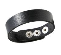 MHADBKH Adjustable Leather Bracelet Sliding Clasp Fits 14 22cm Wrist Elegant PU Materials Fashionable Unisex Jewelry Accessory