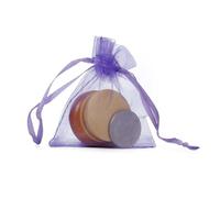 MHADBKH Breathable Fruit Sleeves With Drawstring Multipurpose Polyester Netting For Bird Control Fruit Mesh Bags With Tie Closure