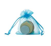 MHADBKH Breathable Fruit Sleeves With Drawstring Multipurpose Polyester Netting For Bird Control Fruit Mesh Bags With Tie Closure