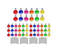 MHADBKH Christmas Car Magnetic Decal Light Bulb Line Reflective Sticker Add Festival Delight to Your Vehicle Fridge, and Garage