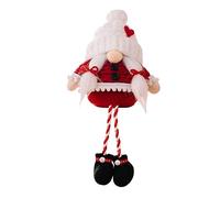 MHADBKH Christmas Gnomes Faceless Dolls Christmas Decoration for Home Dangle Leg Shelf Sitters Scandinavian Tomtes Ornaments