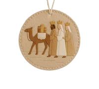 MHADBKH Christmass decorations jesusss hand-embroidered cotton and linen fabric cartoon Christmass scene Christmass Chri