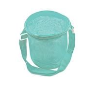 MHADBKH Colorful Net Pouches for Beachgoers Easy to Carry Shoulder Bag Storage Solution for Kids Shell Collecting Beachcombing Beach Toy Storage Bag for Children